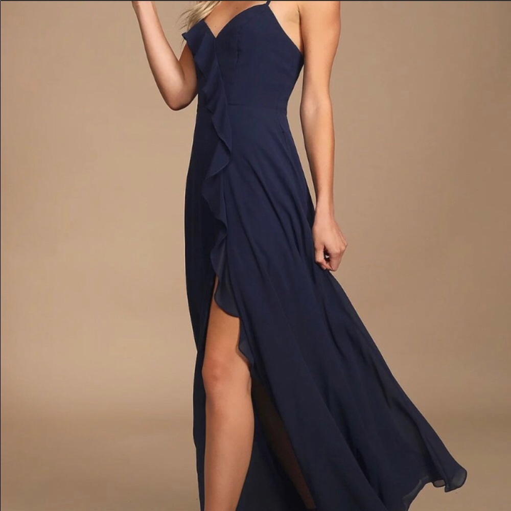 Navy blue lulus dress